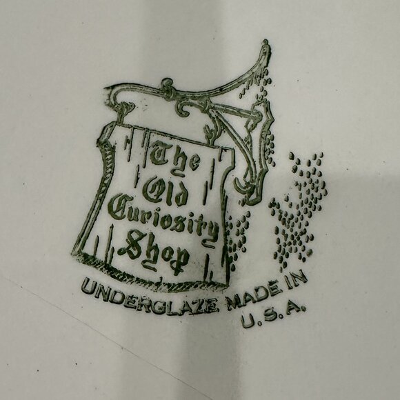 OLD CURIOSITY SHOP Vintage Underglaze - Picture 4 of 12